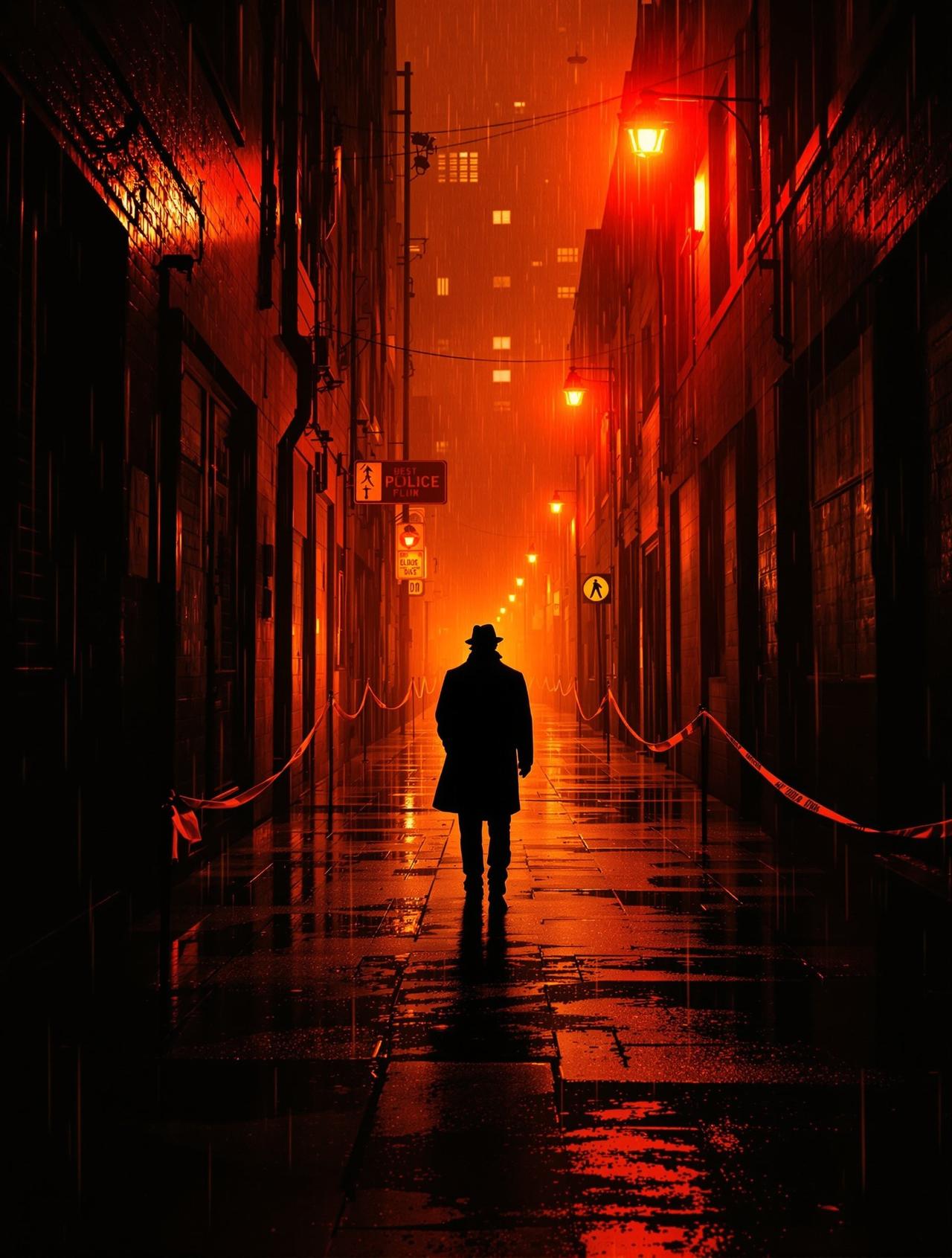 兔六影院剧集《暗夜追凶》海报