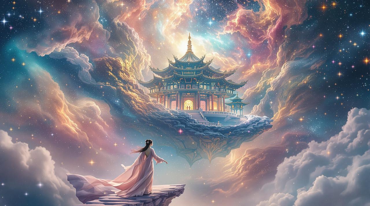 兔六影院古装仙侠剧《星河奇缘》场景剧照